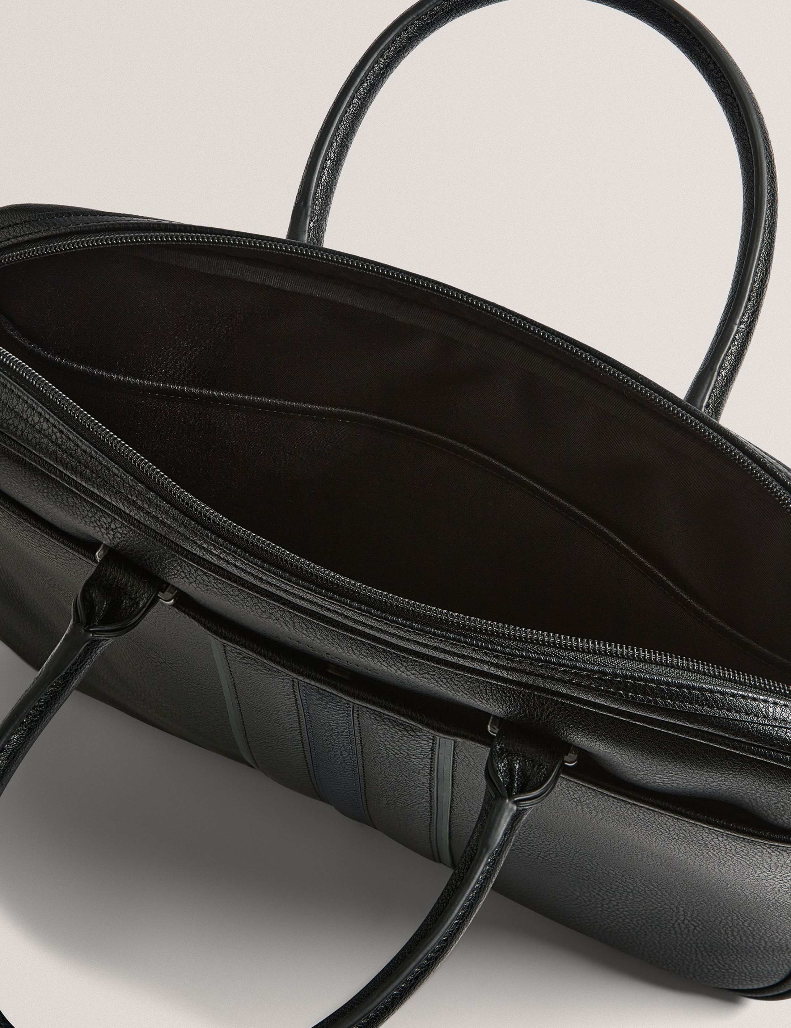 Ted Baker messenger bag in faux leather, imported from the UK