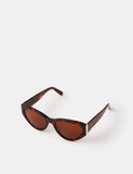 Accessorize cat eye sunglasses tortoiseshell metal detail (British brand)