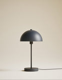 Metal dome table lamp modern design compact size - British product