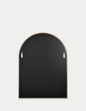 Metal arch wall mirror medium size from a British brand