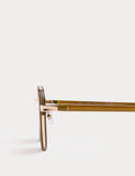 M&S round sunglasses with gold-tone metal frame imported from the UK