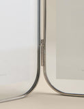 Metal rounded double photo frame 5x7 inch, UK version
