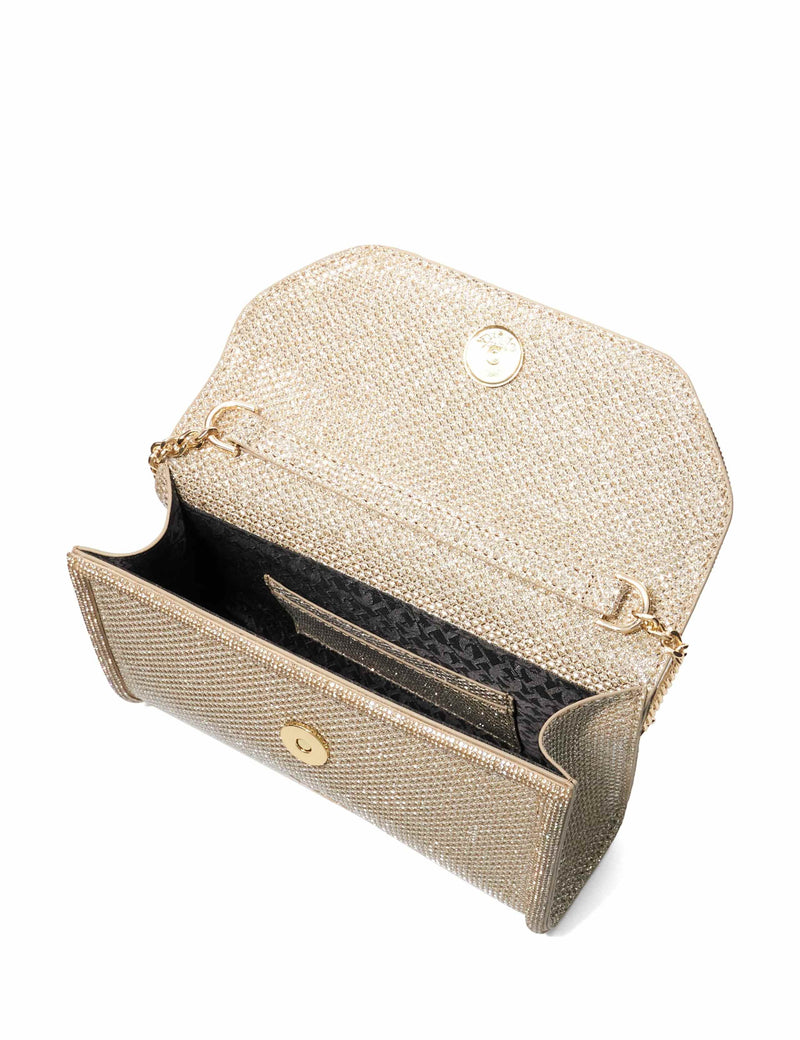 Dune London metallic clutch bag (British brand)