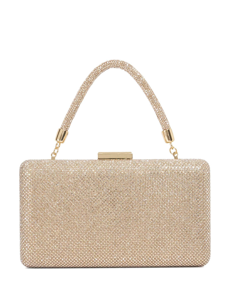 Dune London metallic clutch bag 20cm (British brand)