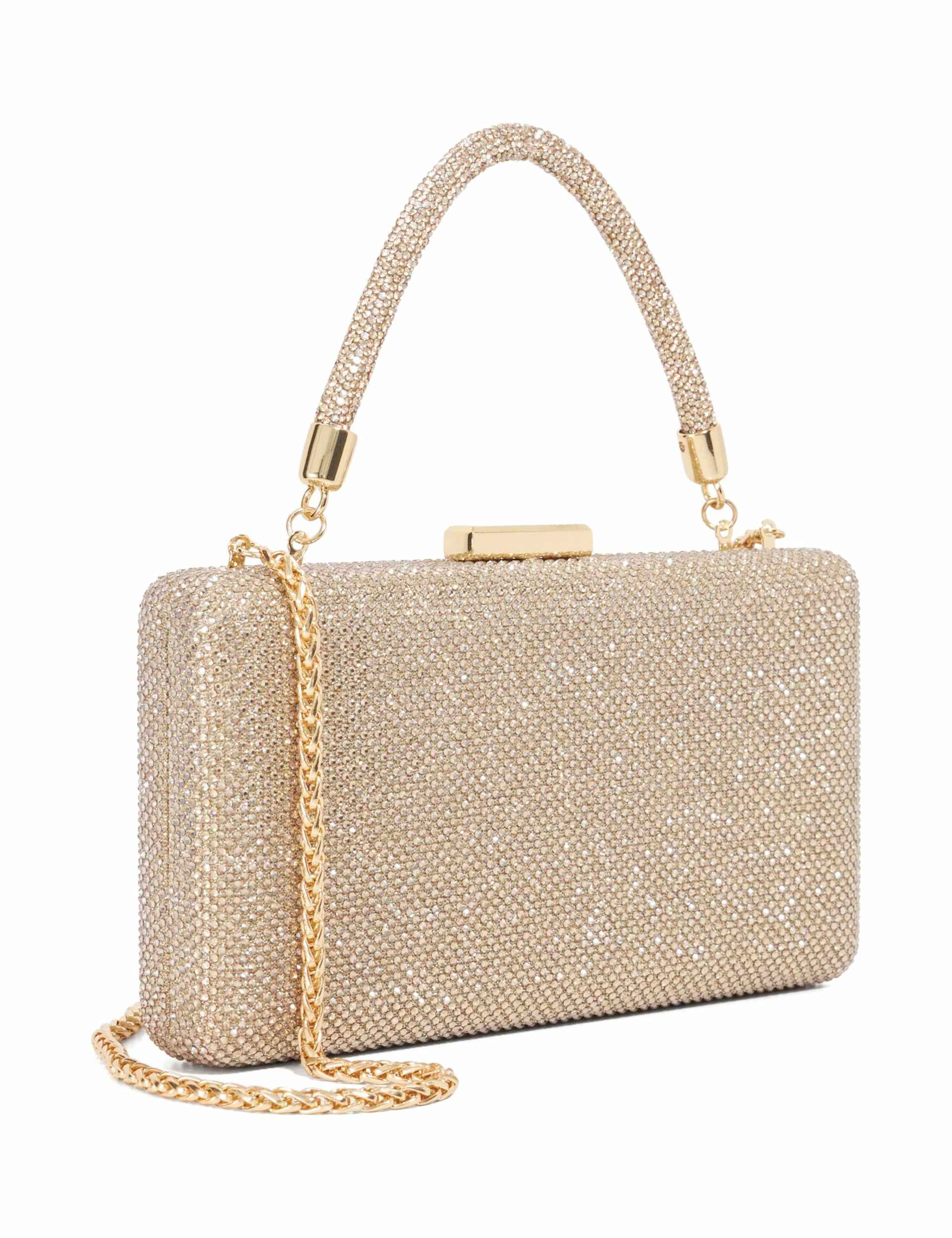 Dune London metallic clutch bag 20cm (British brand)