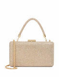 Dune London metallic clutch bag 20cm (British brand)