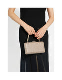 Dune London metallic clutch bag 20cm (British brand)