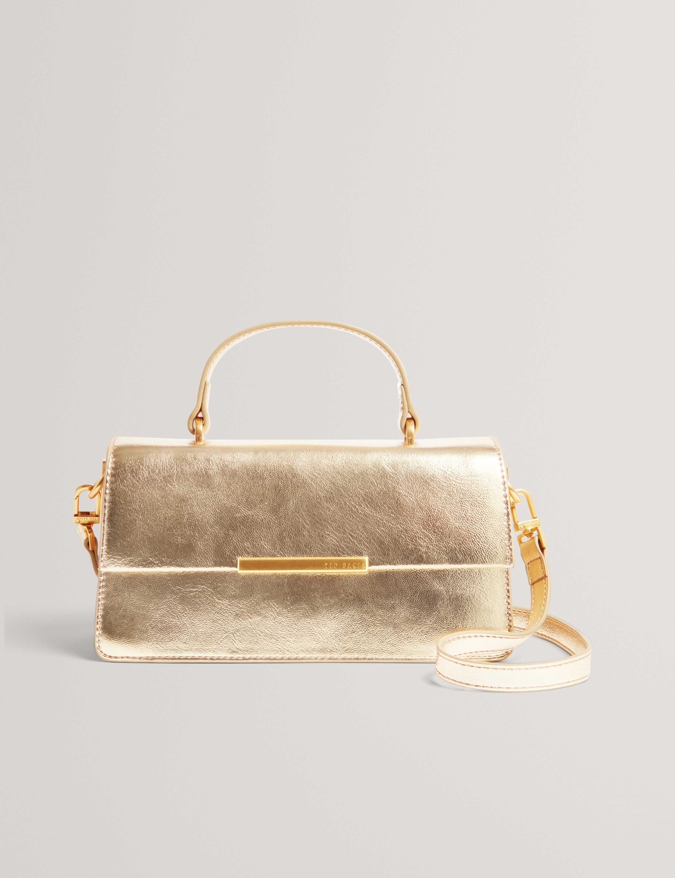 Ted Baker cross body bag metallic elongated - British product