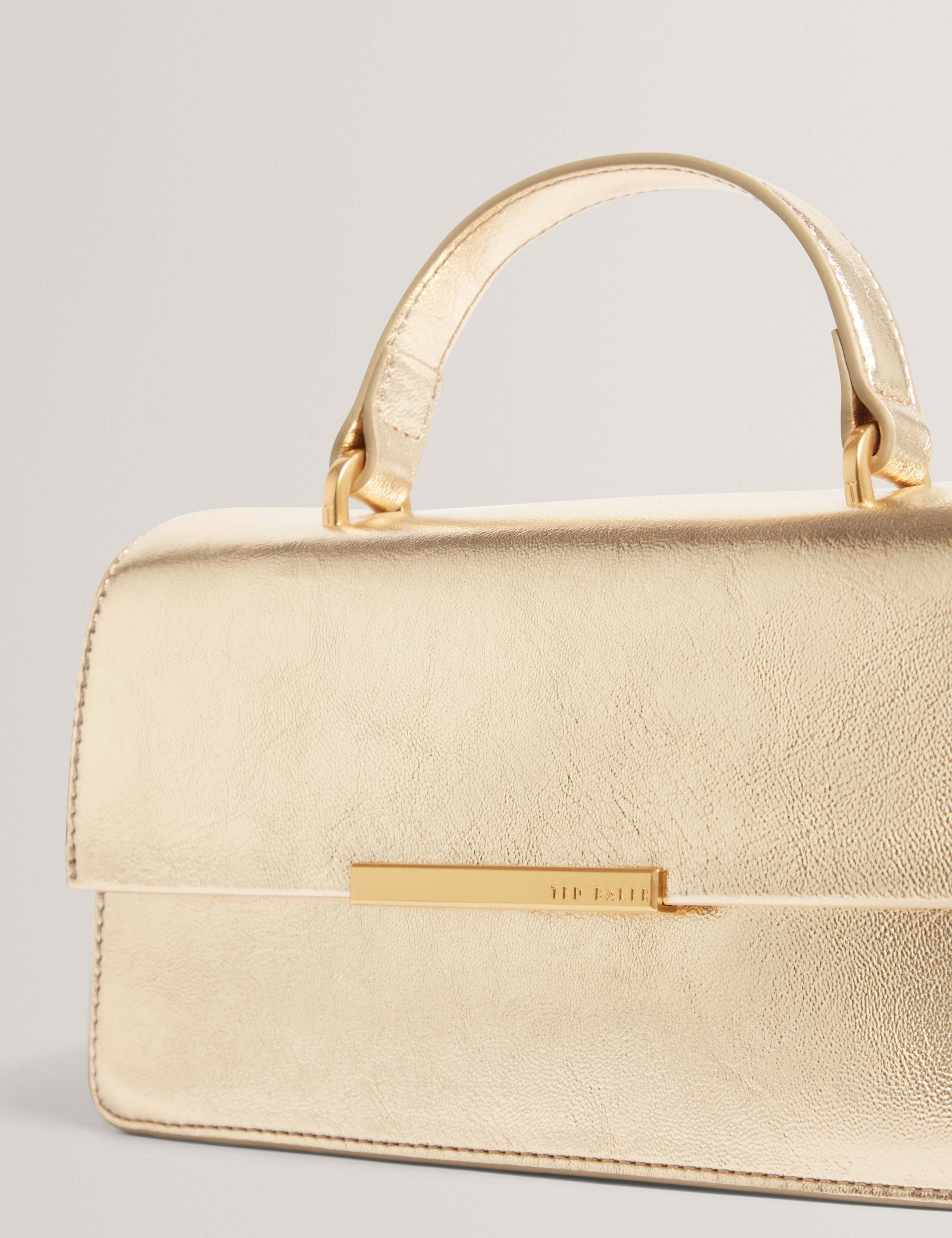 Ted Baker cross body bag metallic elongated - British product