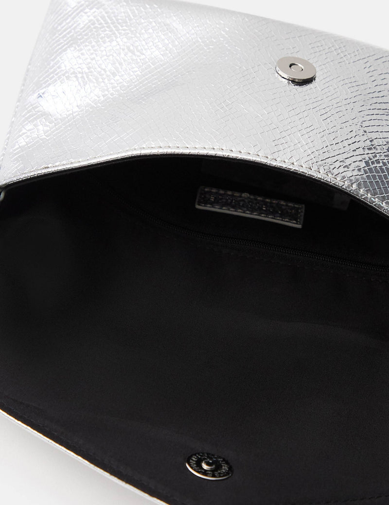 Accessorize metallic envelope cross body bag, imported from the UK