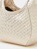 Accessorize metallic woven grab bag, imported from the UK