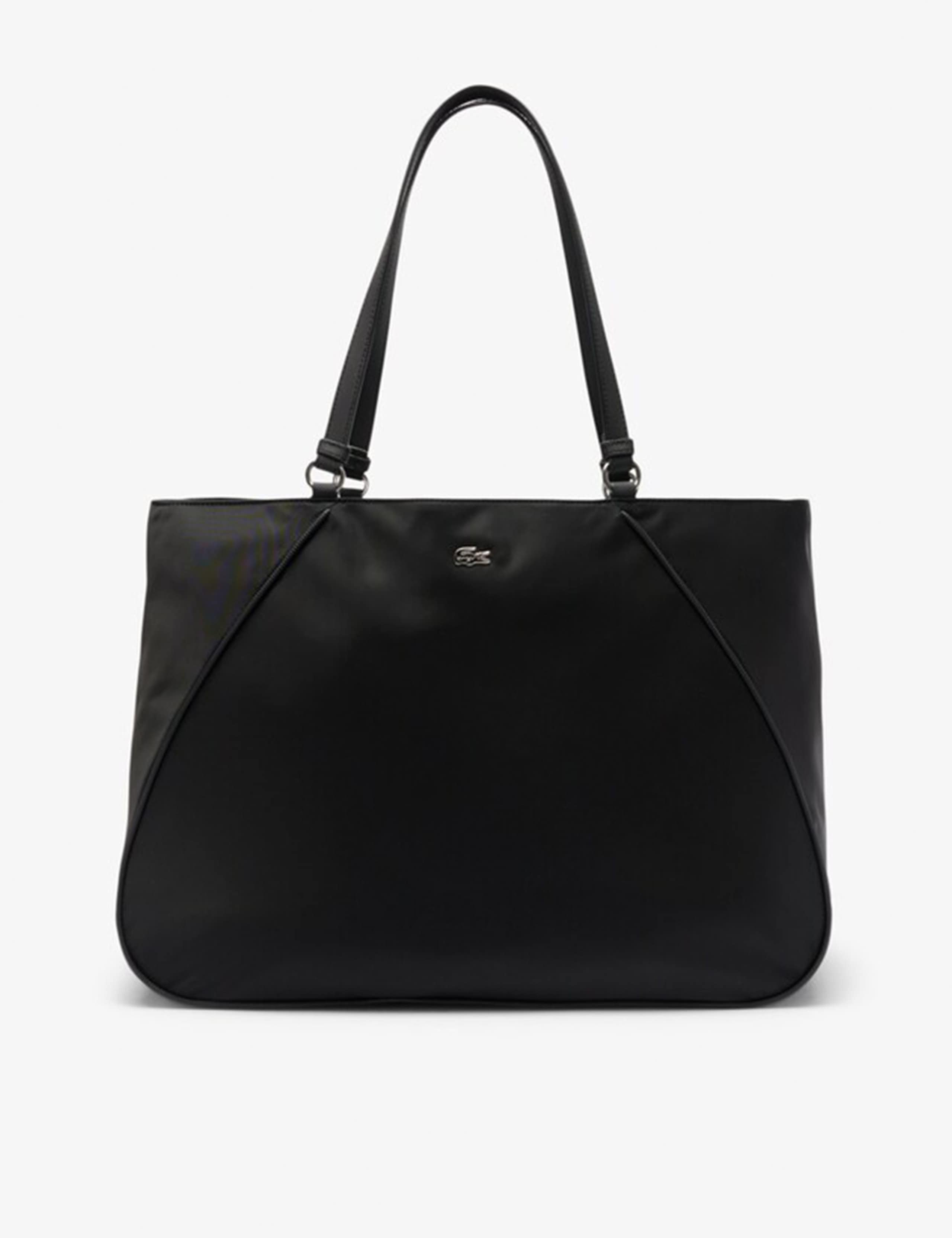 Lacoste metallic logo tote bag, imported from the UK