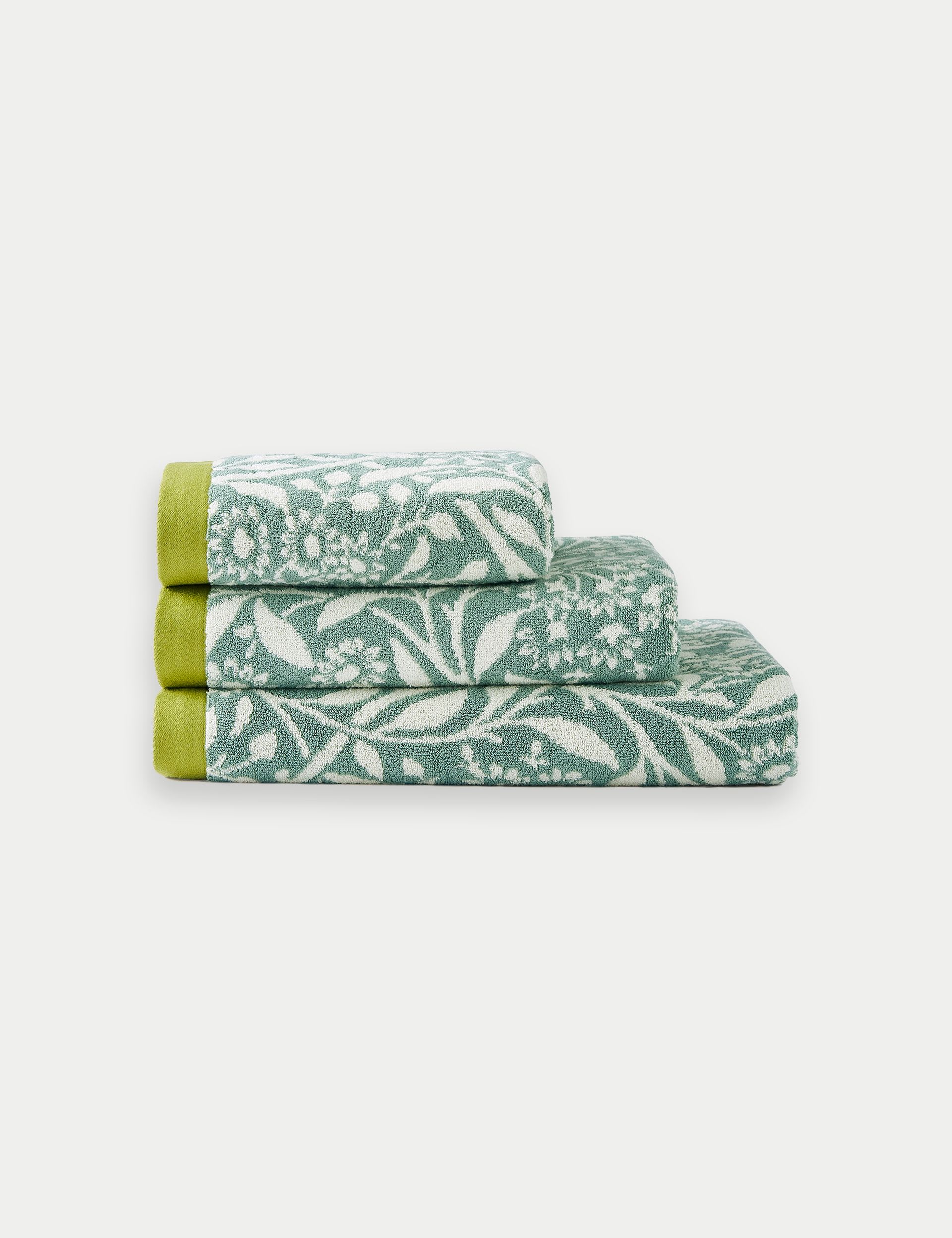 William Morris Michaelmas Daisy pure cotton towel, imported from the UK