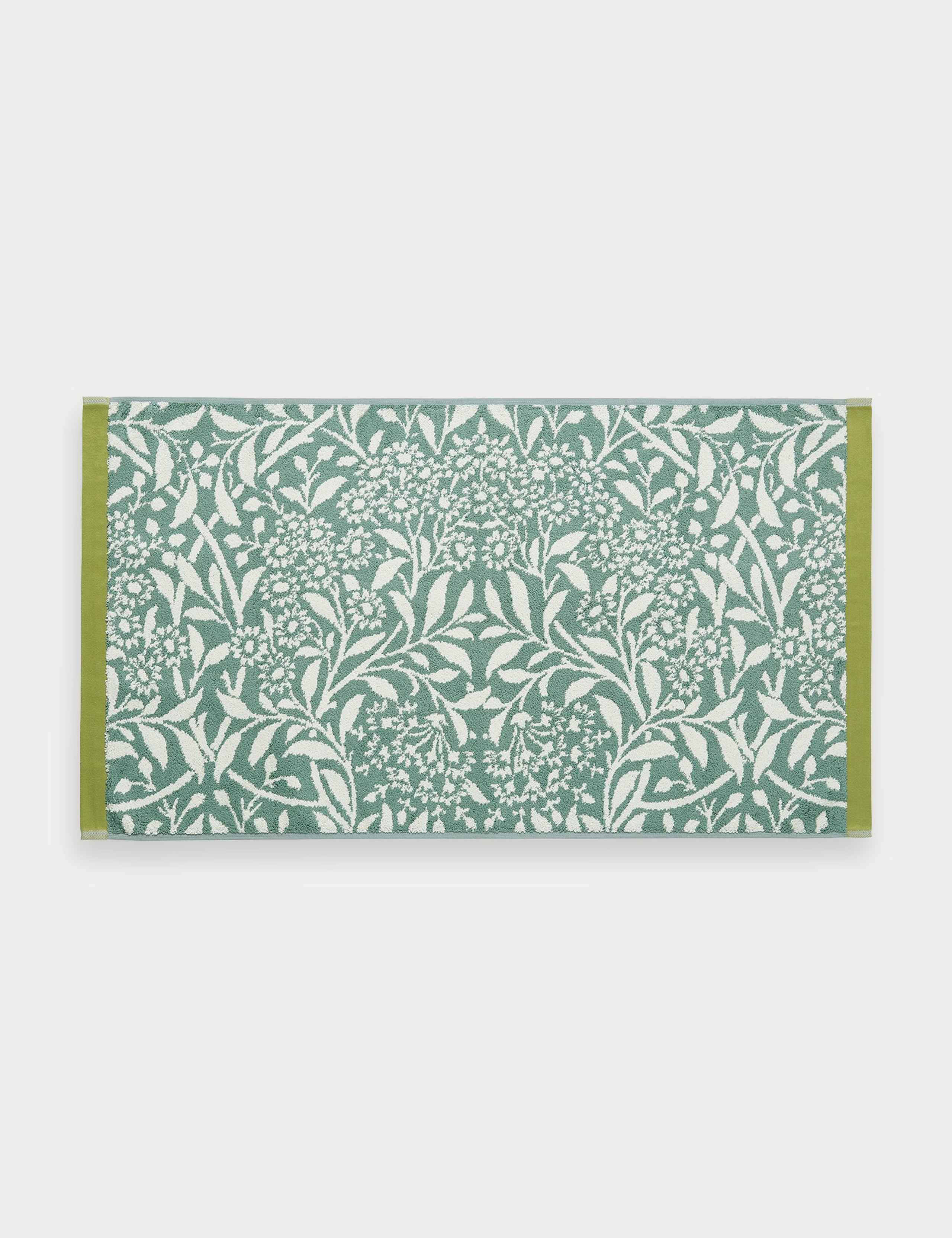 William Morris Michaelmas Daisy pure cotton towel, imported from the UK