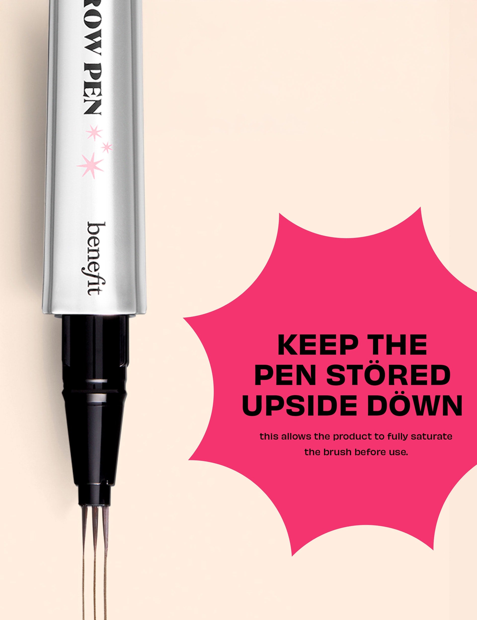 Benefit Mighty Fine Brow Pen 0.5ml, imported from the UK