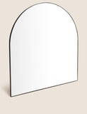 Milan arch wall mirror 75cm x 70cm, imported from the UK