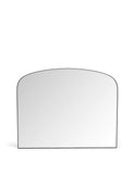 Milan large arched over mantel mirror, imported from the UK