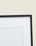 Milan A3 photo frame black metal, UK version
