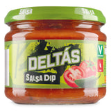 Mild salsa dip with tomatoes and peppers, UK version
