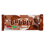 Milk chocolate bubbly bar with air bubbles, UK version