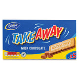 Milk chocolate takeaway, British chocolate (British brand)
