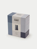 Joseph Joseph Milltop salt and pepper mill set blue, UK version