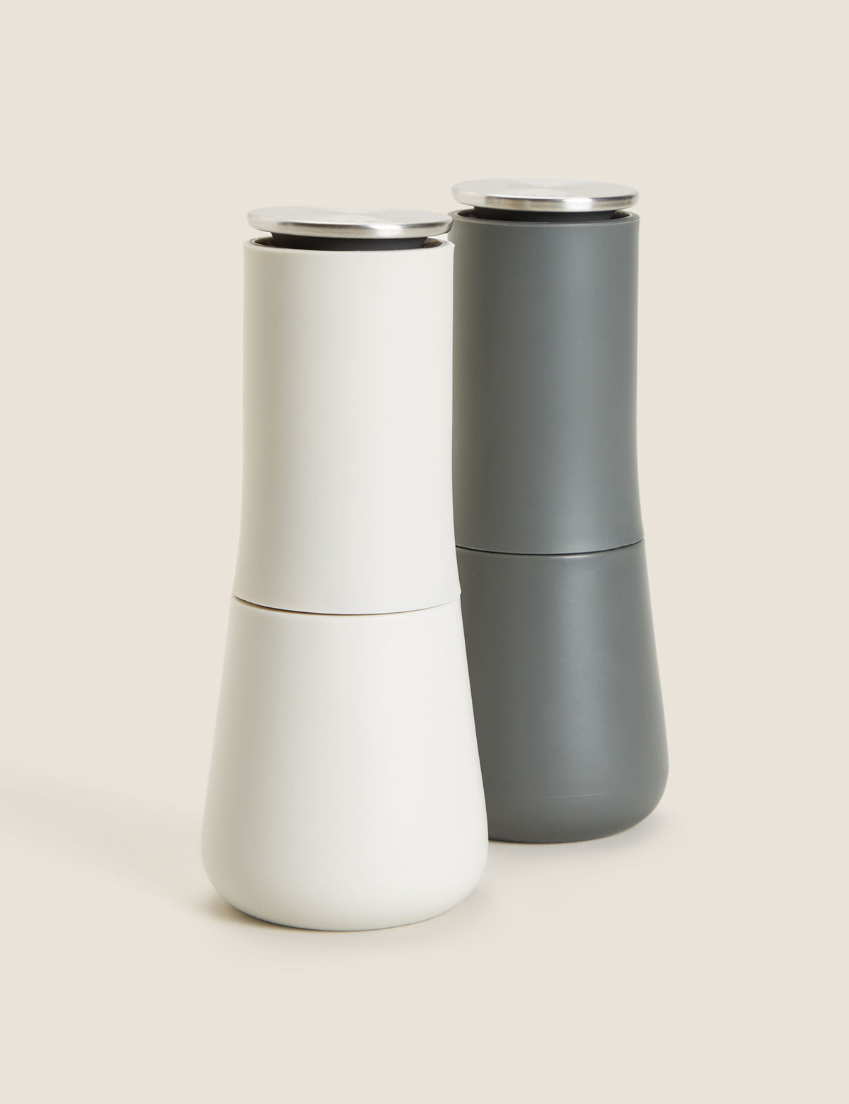 Joseph Joseph salt and pepper mill set grey, imported from the UK