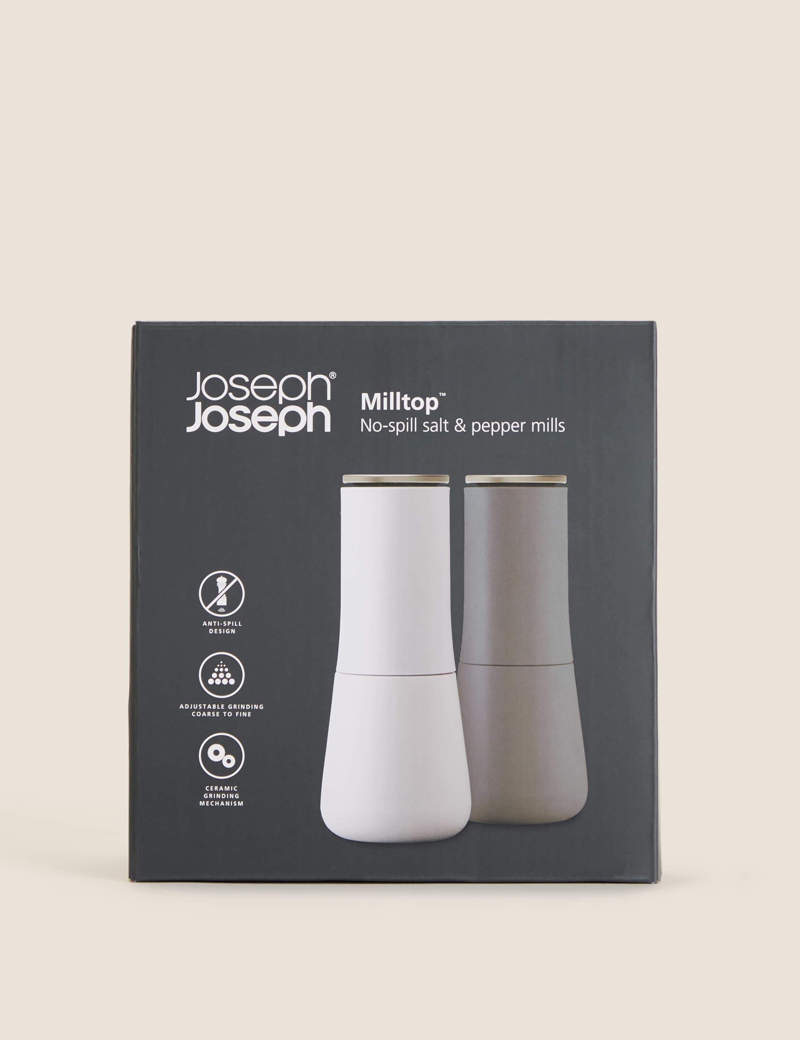 Joseph Joseph salt and pepper mill set grey, imported from the UK
