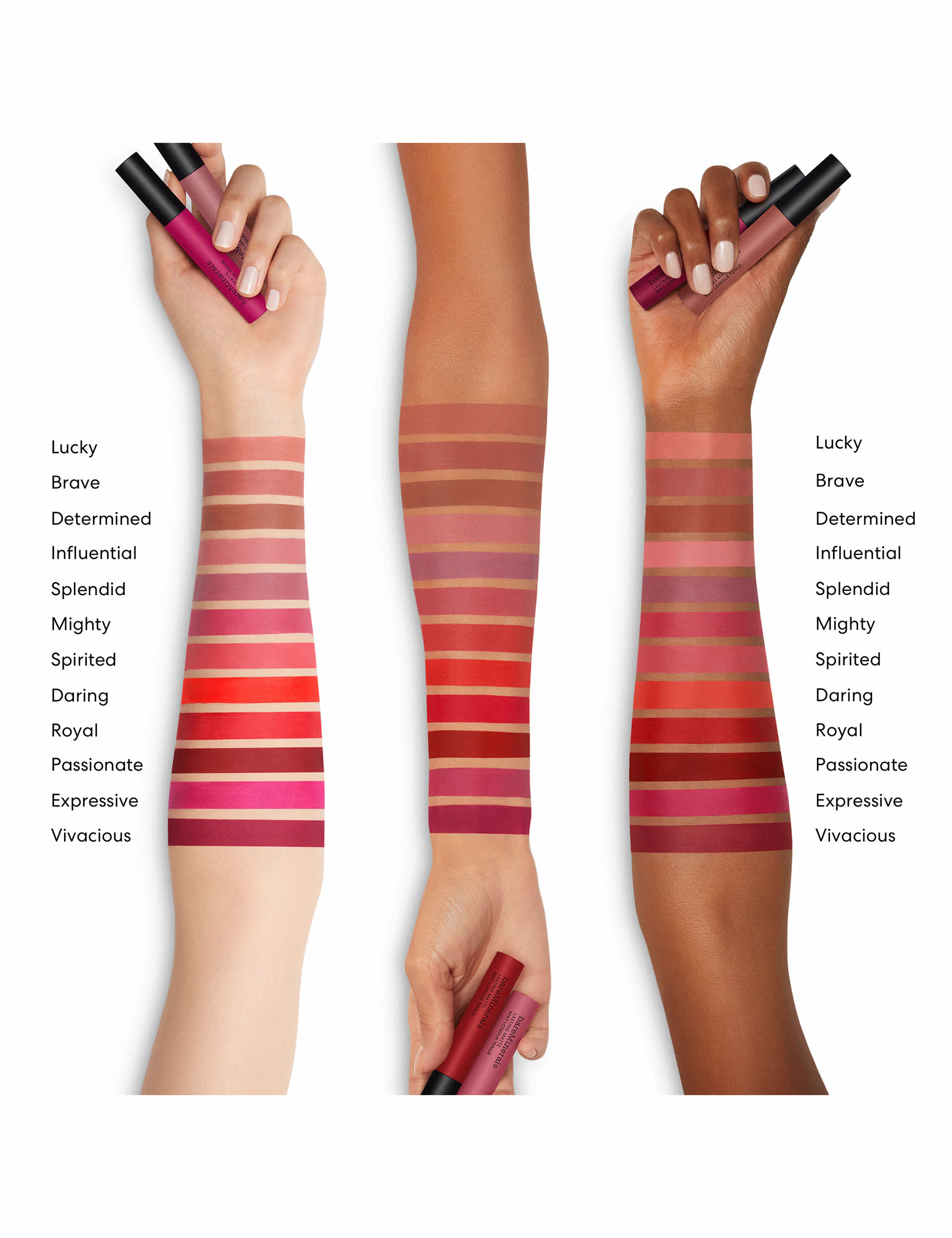 bareMinerals liquid lipstick 3.5 ml, imported from the UK