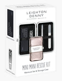 Leighton Denny mini manicure kit with travel case, imported from the UK