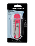 Tweezerman Mini Neon Nail Rescue Kit manicure set - British product