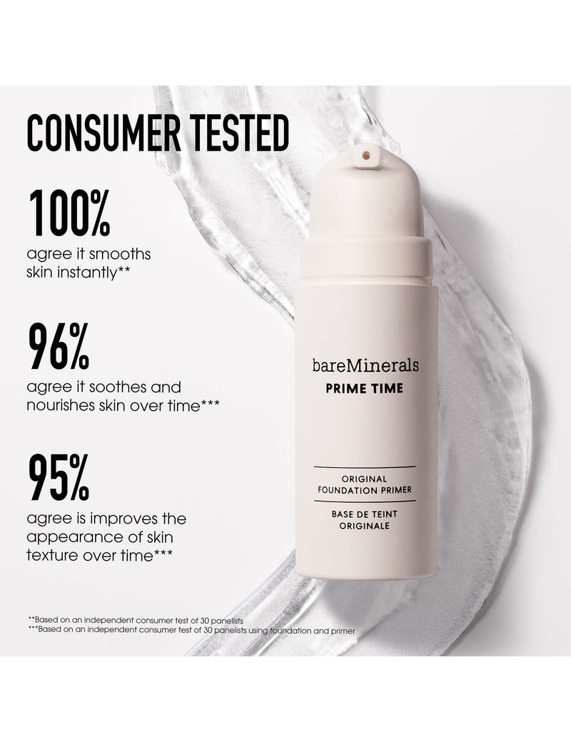 bareMinerals Mini Prime Time Original Pore-minimizing Primer 15ml, imported from the UK