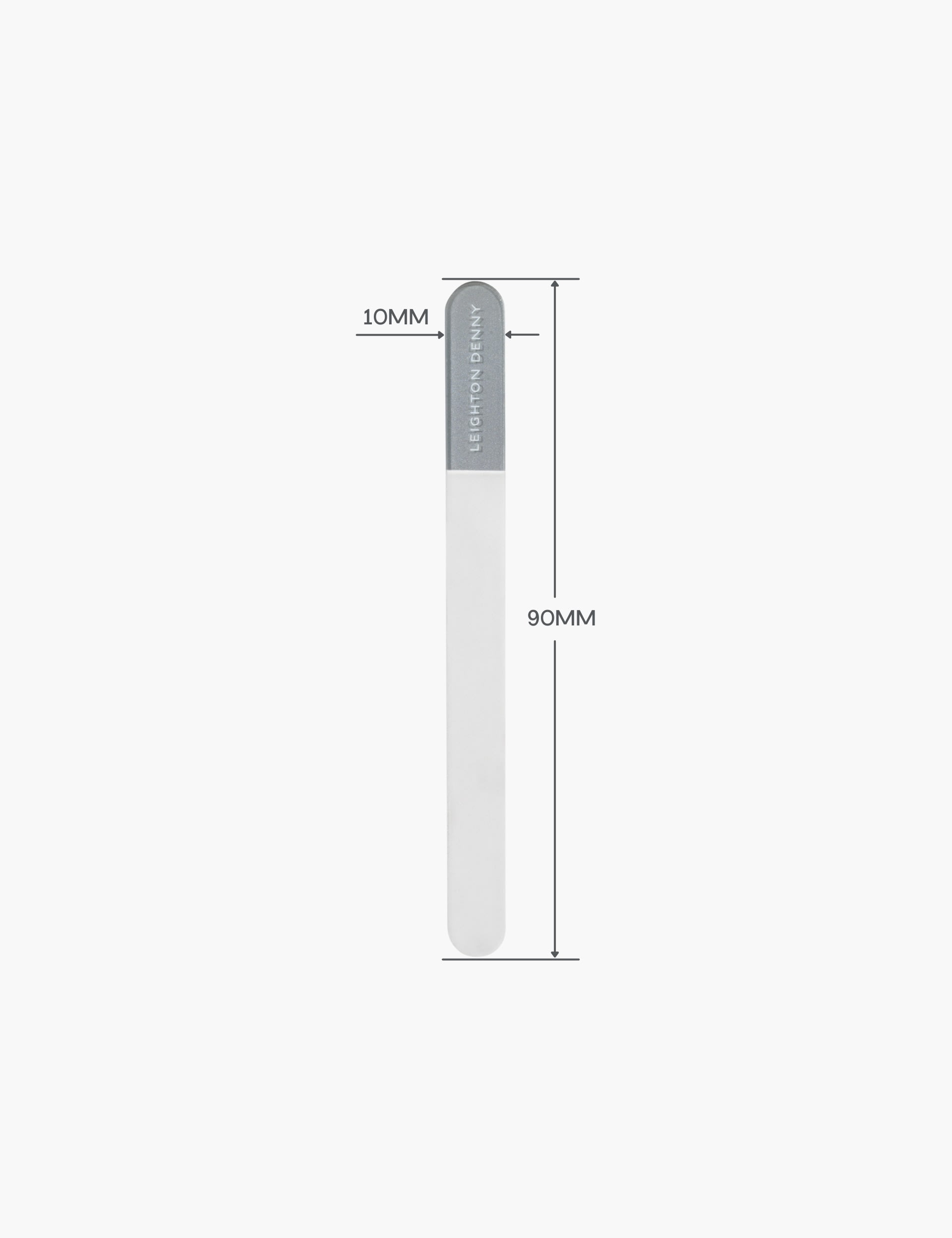 Leighton Denny travel crystal nail file 90mm, imported from the UK
