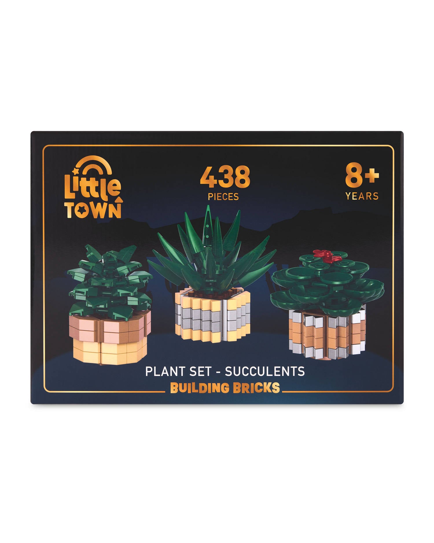 Mini Building Blocks Cactus, Flowers or Succulents