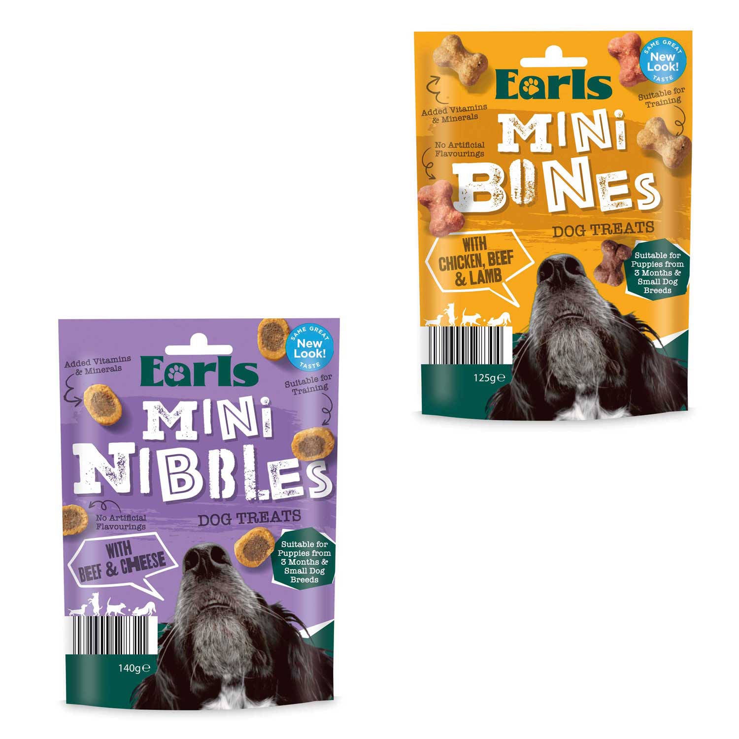 Mini dog treats and nibbles for dogs (British brand)