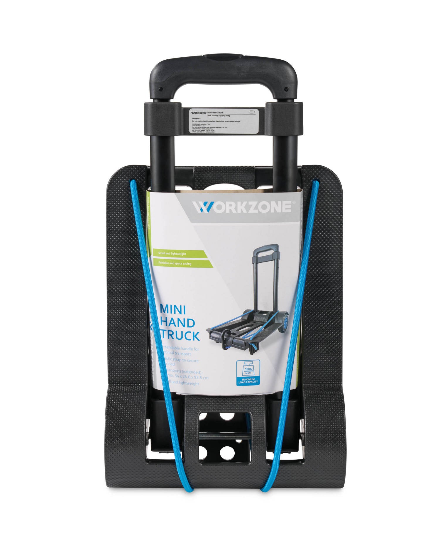 Mini hand truck foldable 50kg capacity - British product