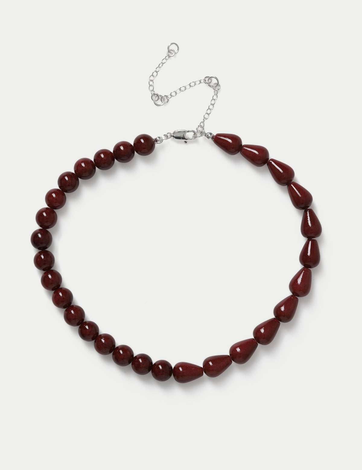 Autograph mixed natural stone necklace (British brand)