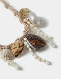 M&S mixed shell necklace 550mm, imported from the UK