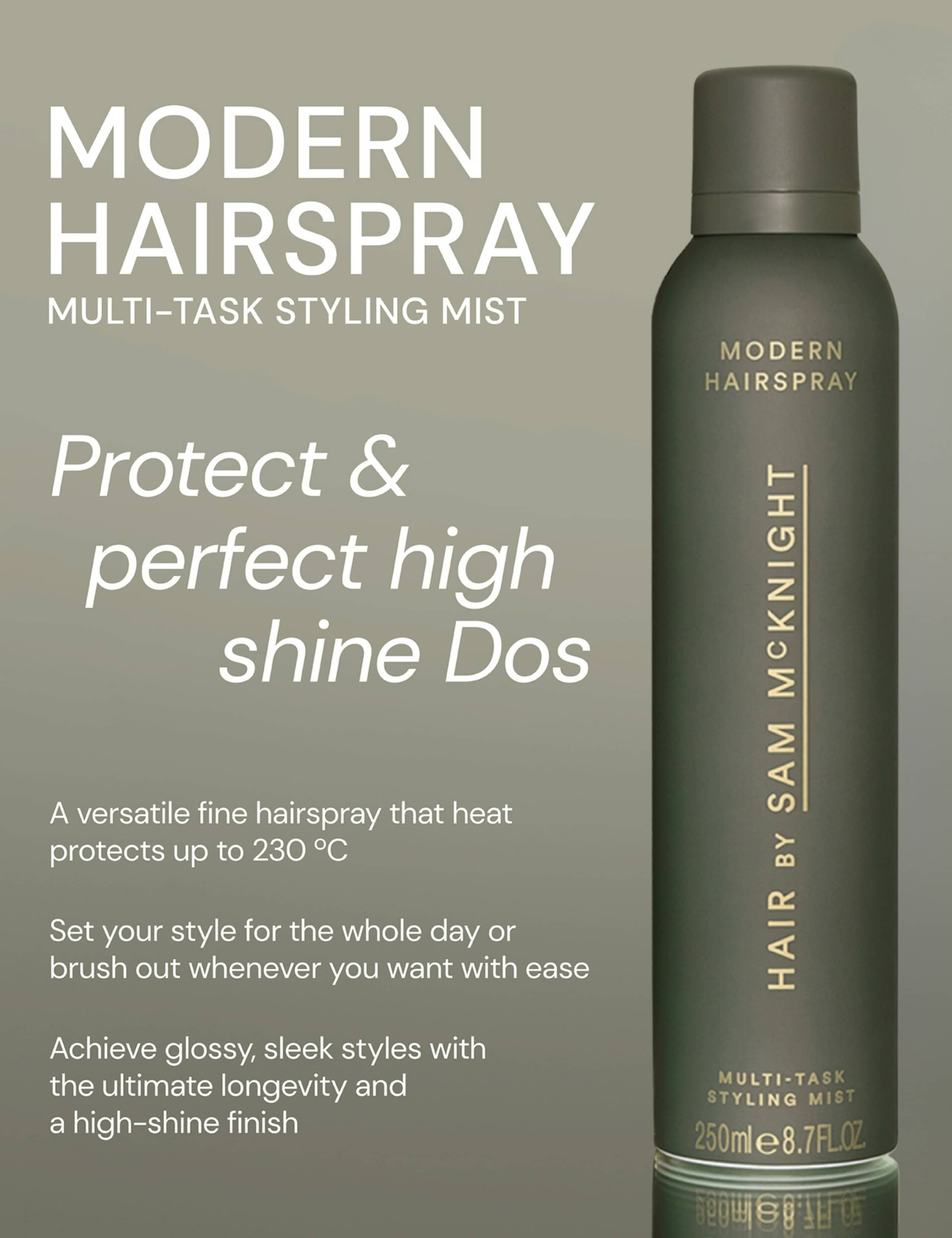 Sam McKnight multi-tasking styling mist 250ml (British brand)