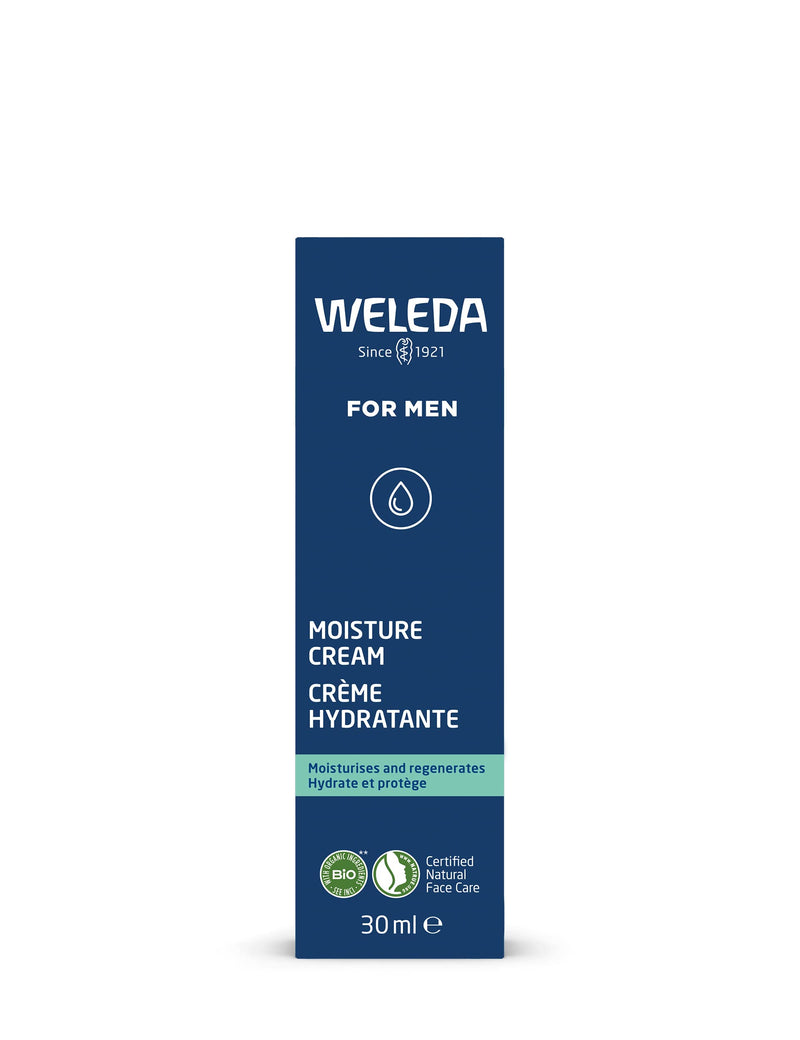 Weleda Moisture Cream for Men 30ml, imported from the UK