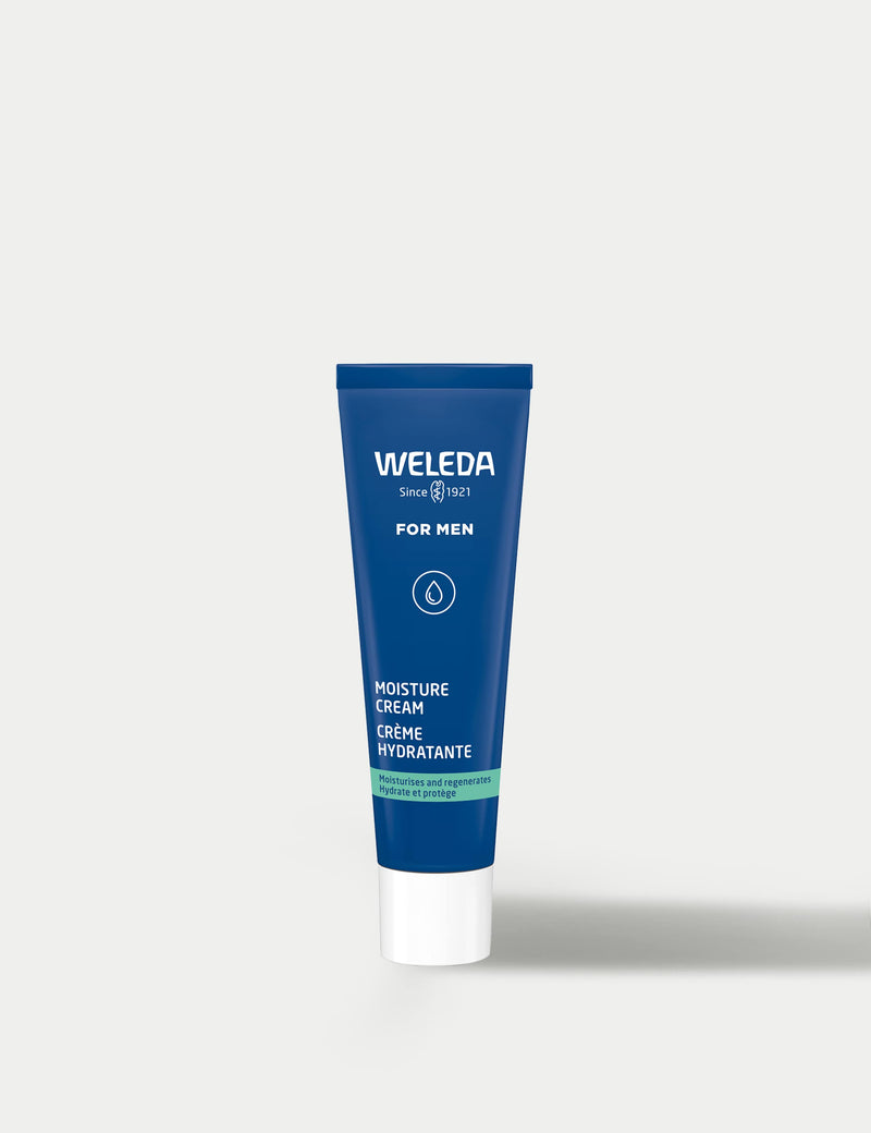 Weleda Moisture Cream for Men 30ml, imported from the UK