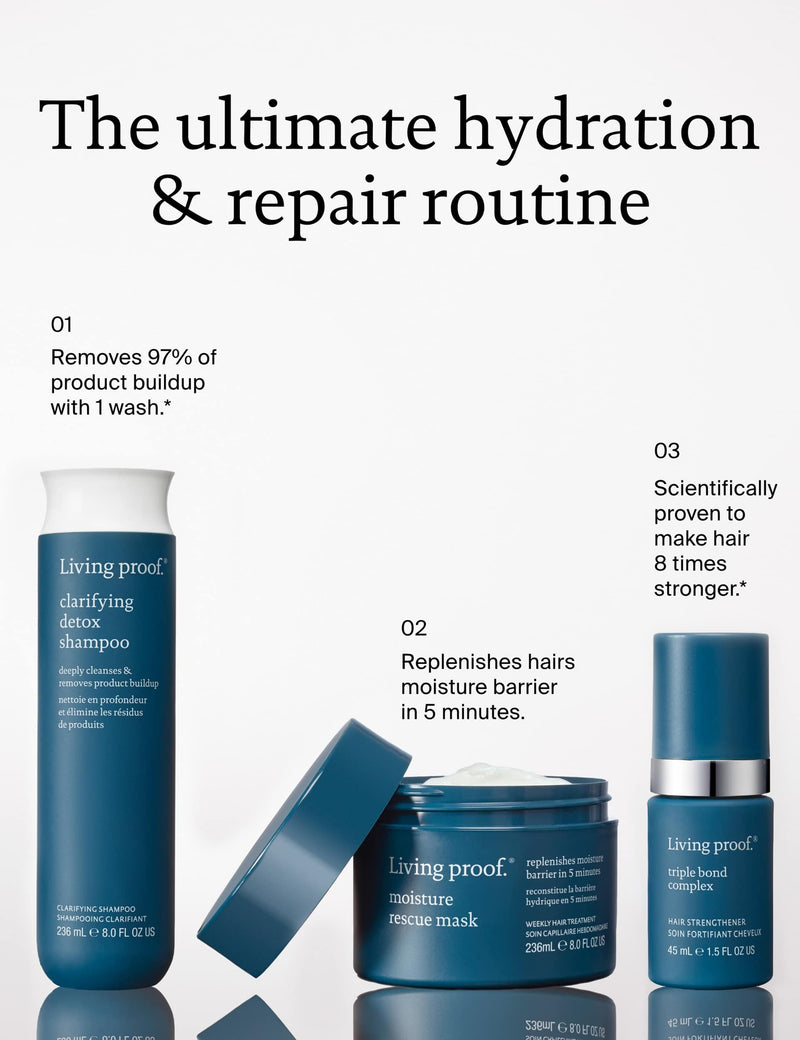 Living Proof Moisture Rescue hair mask 236ml - British product