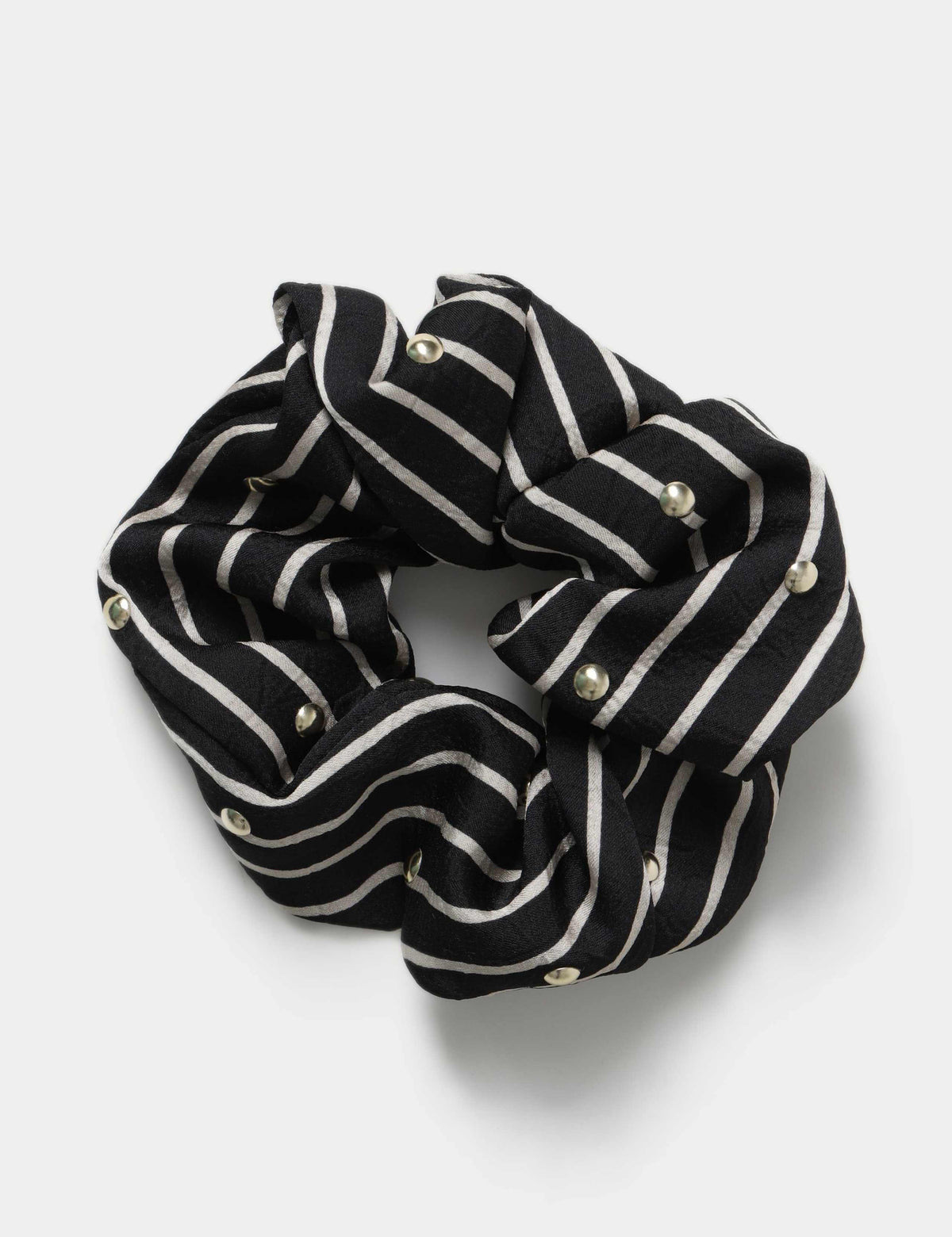 Mono-Streifen-Scrunchie synthetisches Haar-Accessoire, importiert aus Großbritannien