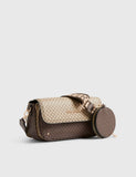 River Island monogram print cross body bag, imported from the UK
