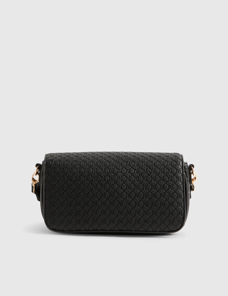 River Island cross body bag monogram print, imported from the UK