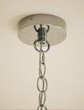 Monroe chrome pendant light 102cm (British brand)