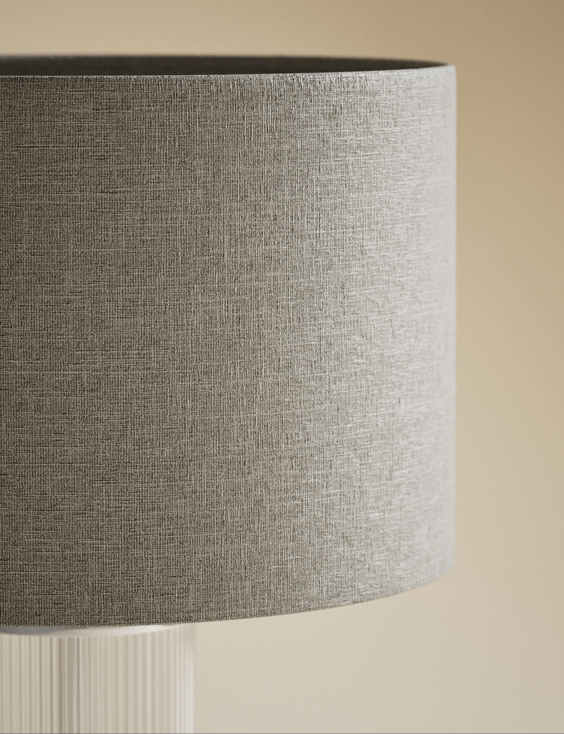 Monroe table lamp chrome finish 53.8cm - British product