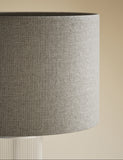 Monroe table lamp chrome finish 53.8cm - British product