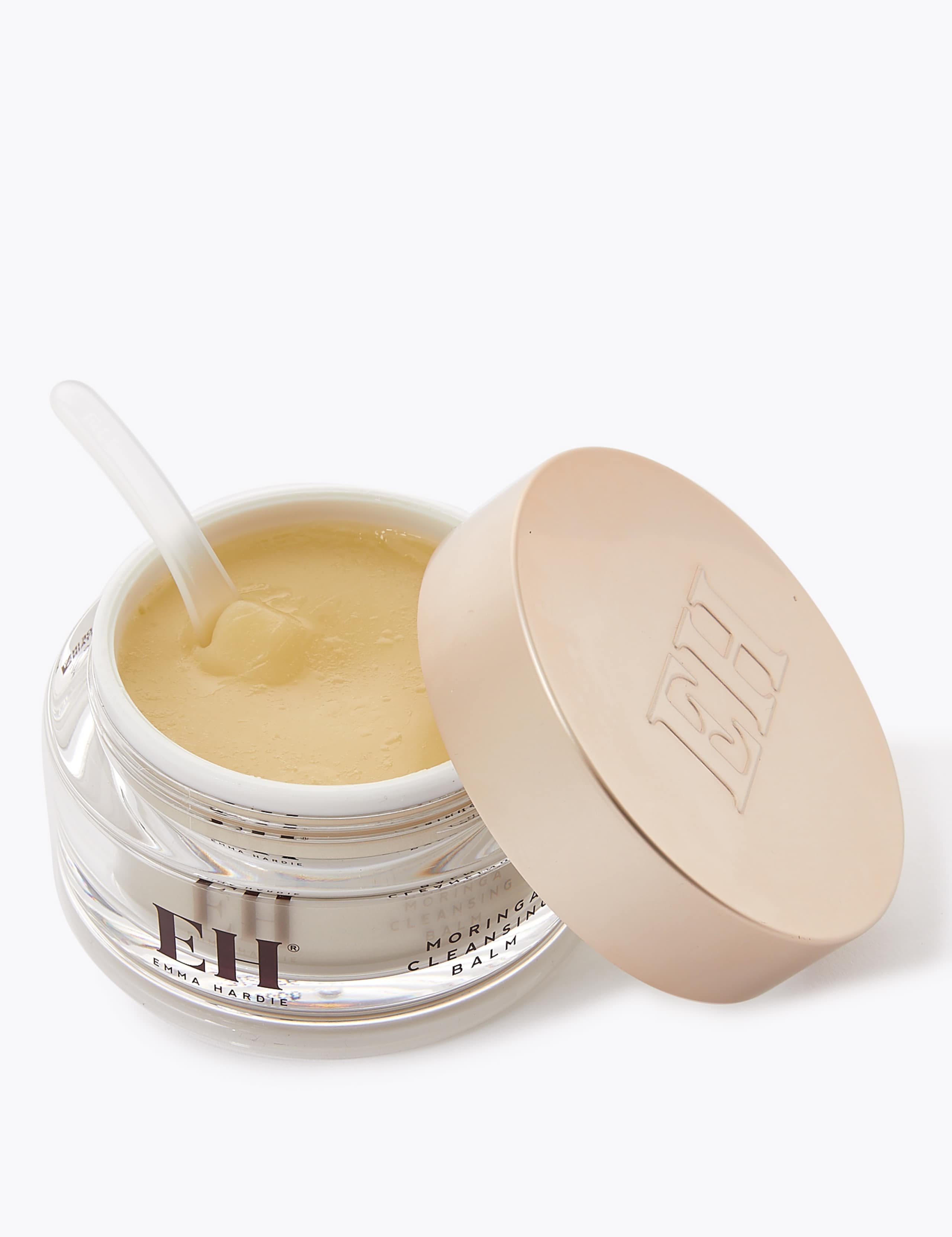 Emma Hardie Moringa Cleansing Balm with Cleansing Cloth 100g, imported from the UK