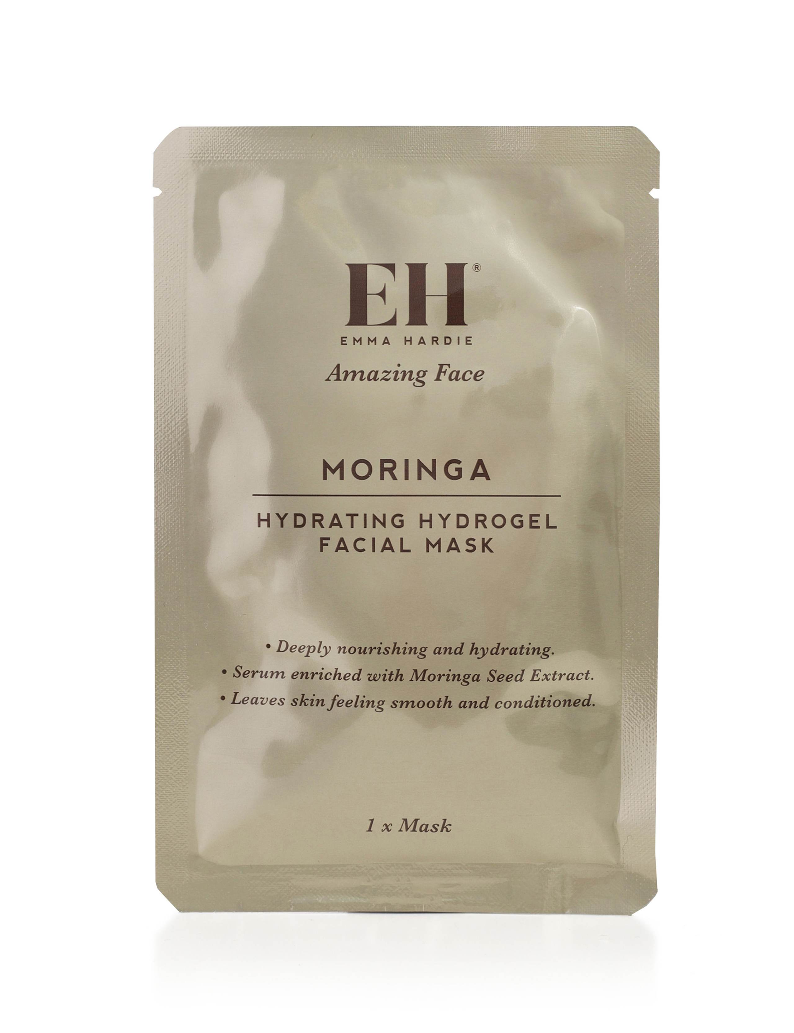 Emma Hardie Moringa hydrating hydrogel mask facial sheet - British product